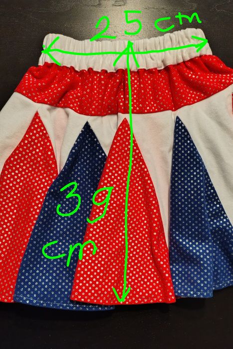 Strój cheerleaderki 10- 12 lat