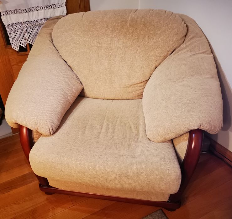Sofá cama e sofás individuais