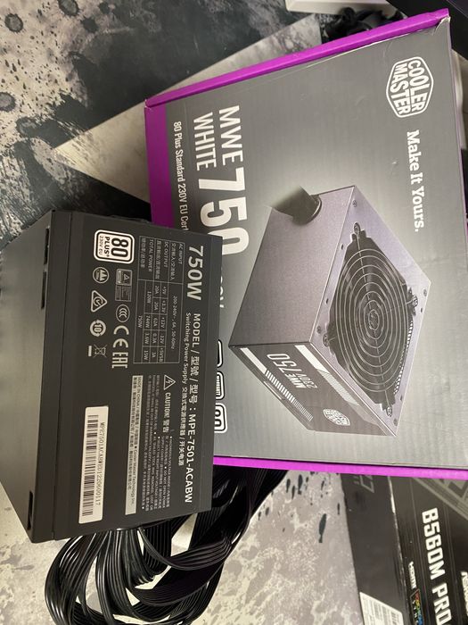 Блок питания Cooler Master MWE 750w