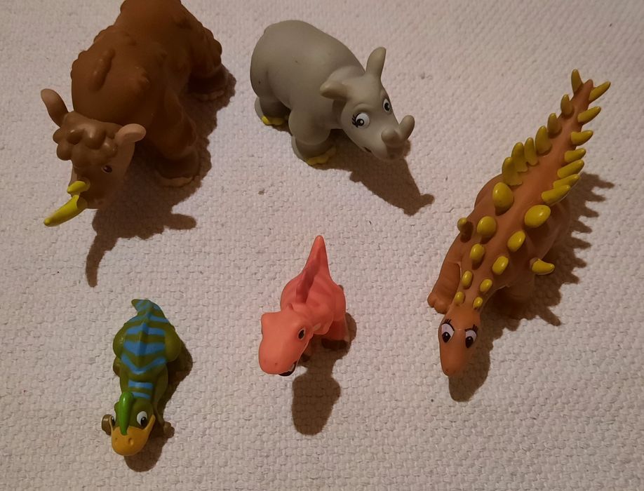 Figurki zwierzęta prehistoryczne