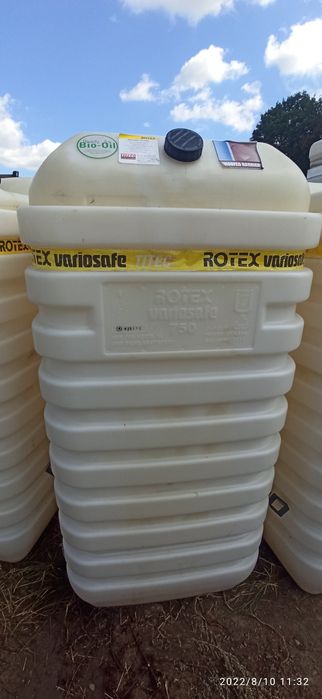 Rotex 750l dwupłaszczowy na olej diesel do oleju paliwa ON do pieca