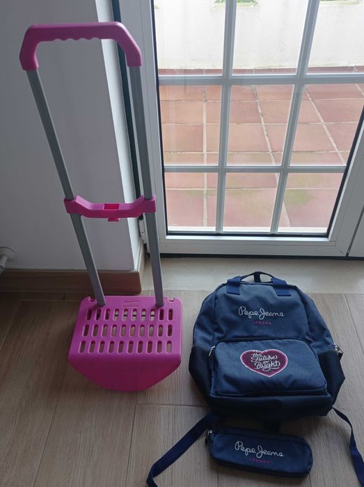 Trolley Movom c/ mochila e estojo Pepe Jeans