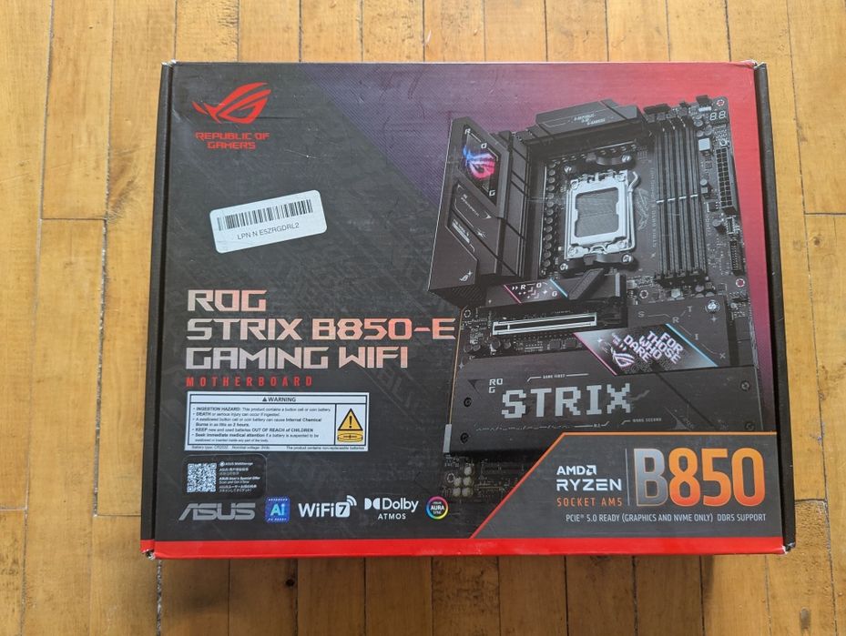 Asus ROG Strix B850-E Gaming wifi