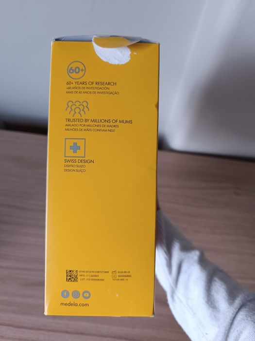 Extrator de leite manual da Medela