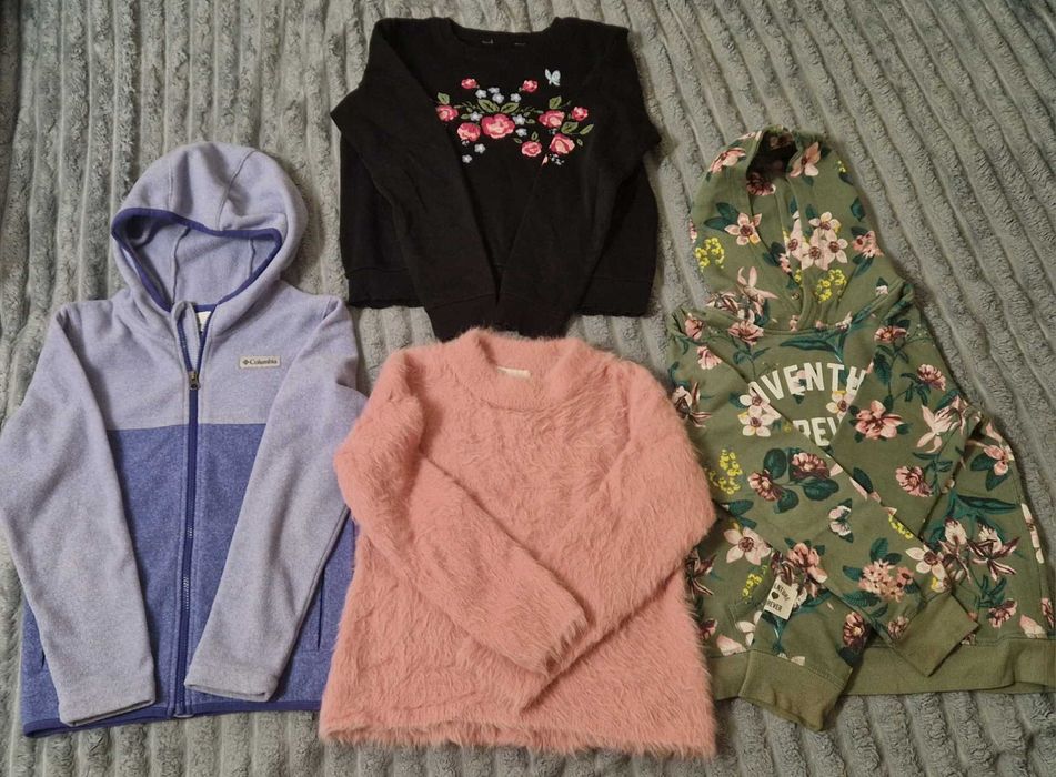 Фірмові кофти Columbia, H&M 4 шт, на 10-14 років / 140-164 см