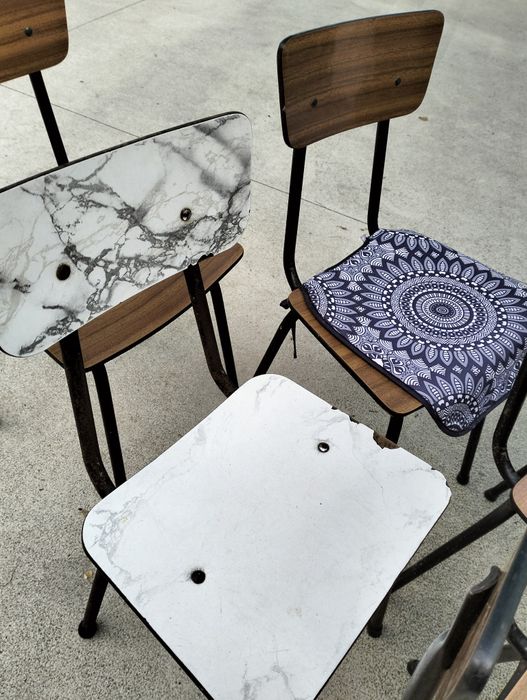 Cadeiras antigas madeira