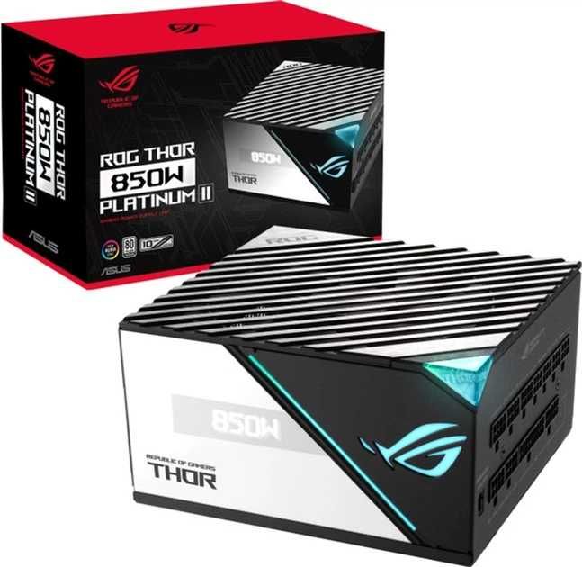 Блок Живлення преміум-класу ASUS ROG Thor 850W Platinum II (Новий)
