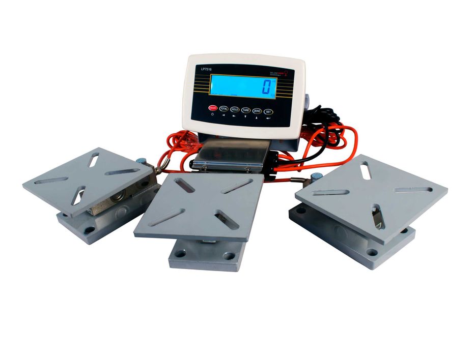 Rolnicza Waga pod mieszalnik pasz zbiornik 3 4 Stopki Łapy LCD