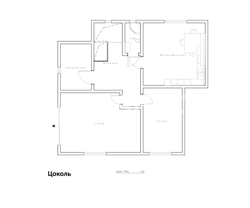 Прода окремостоячого будинку у с. Малехів на пагорбі