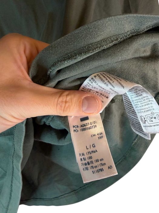 Koszulka Levis zielona z logiem L oversize xl
