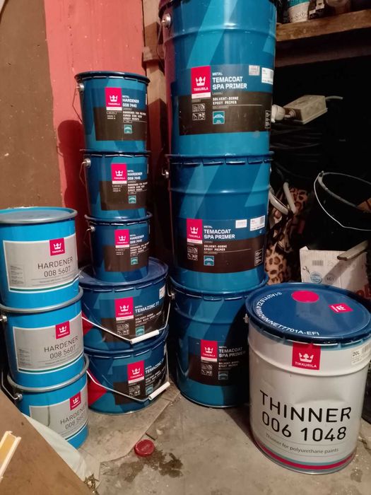 Farby Tikkurila ,Temacoat spa primer, temazinc 77, plus gratisy