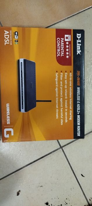 Router/modem d-link DSL 2640B
