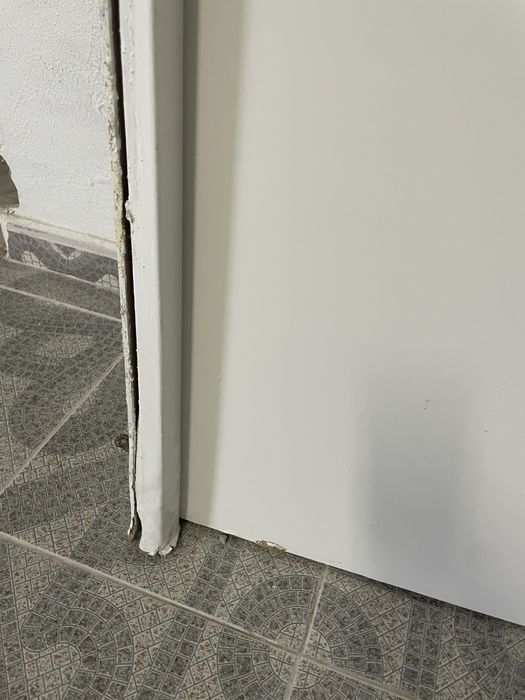 Porta de entrada blindada branca 205x85