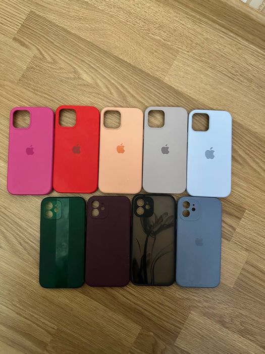 Iphone 12 128гіг коробка+чохли