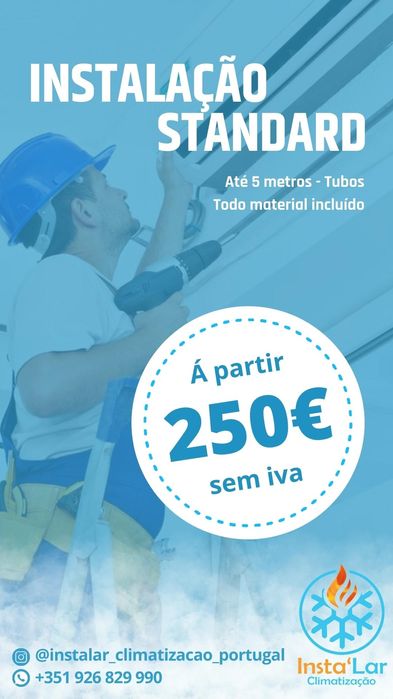 Instalação de ar condicionado