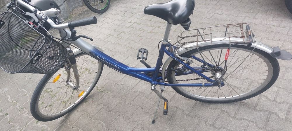 Rower miejski aluminiowy