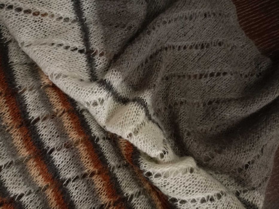 Розкішний довгий палантин Missoni Foulard з мохером, 280 см (оригінал)