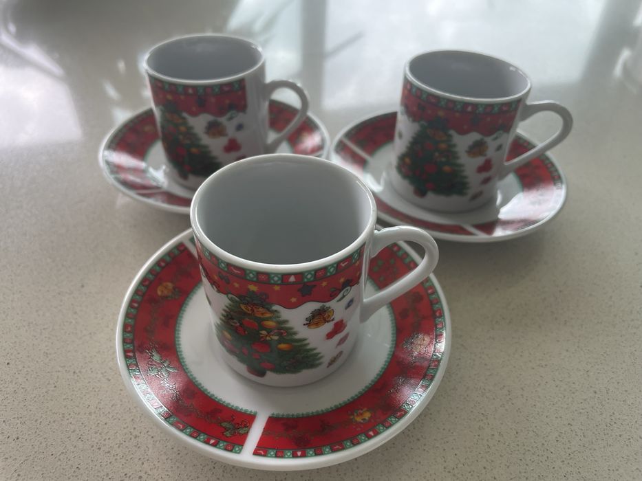 Serviço de café Limoges e outros