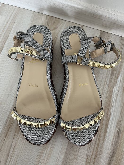 damskie sandałki louboutin 38 hit
