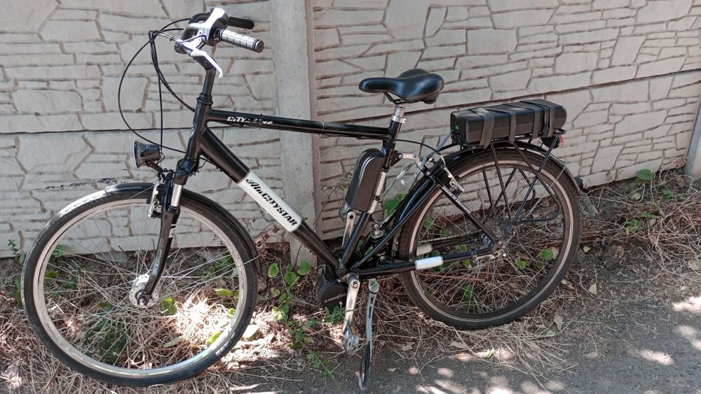 Электровелосипед на курке