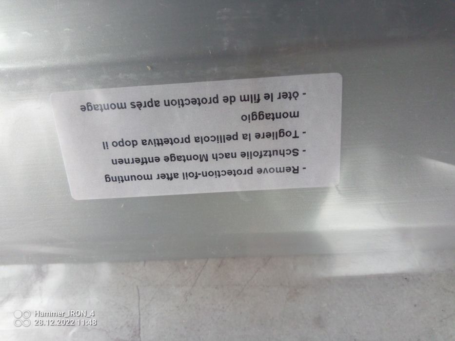 Nakładka próg kia sportage III 11-15 nowy oryginał