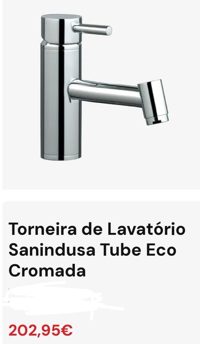 Torneiras  lavatório / Bidé Sanidusa.