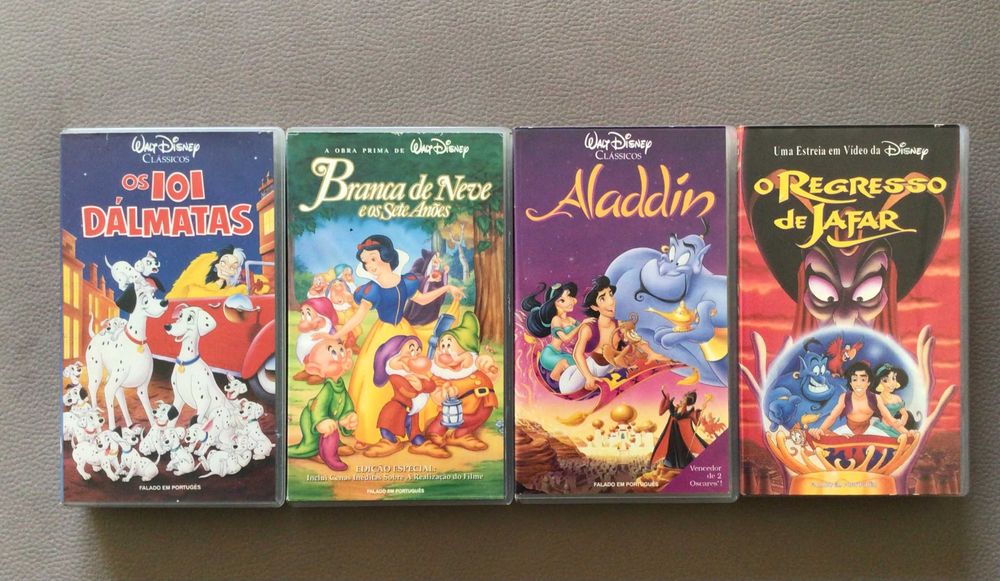 Cassetes VHS Walt Disney