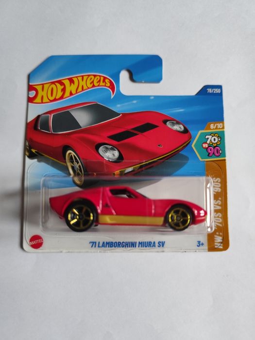 Hot Wheels 71 Lamborghini Miura SV
