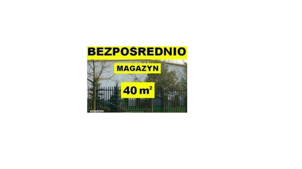 wynajmę magazyn 40m2 – Warszawa, Bemowo