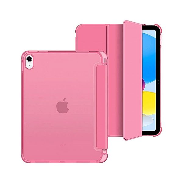 Etui Tech-Protect SC Pen Hybrid na iPad 10 / 2022 - różowe - przezrocz