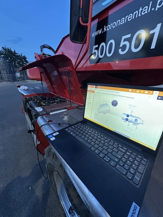 EGR DPF SCR AdBlue NoX Wózki Widlowe Maszyny Budowlane i Rolnicze