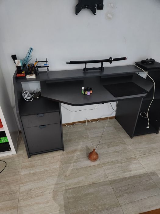 Secretária GAMER - 180cm /Estado Novo