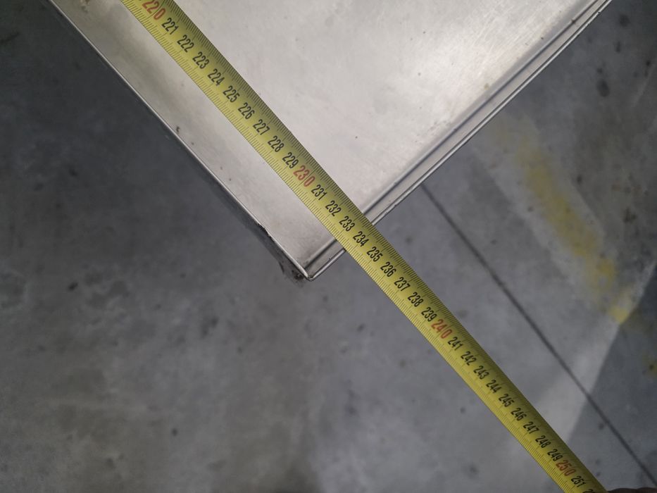 Tampo de Cozinha de 2,50m c/ Inox e Lava-Louça Integrado – Praticamente Novo
