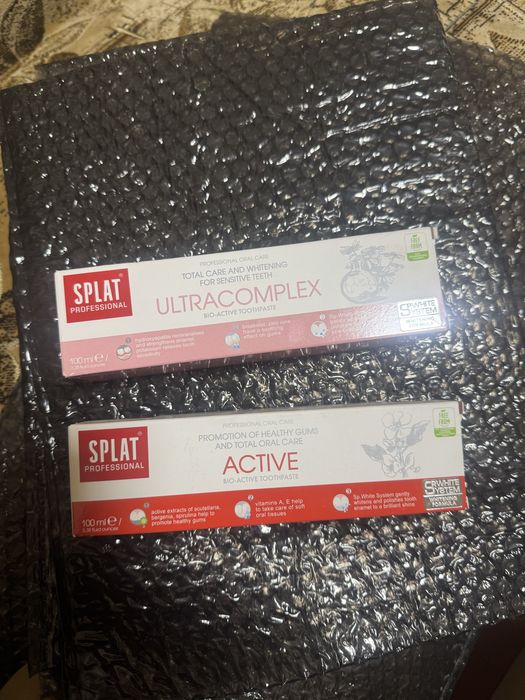 Зубні пасти splat