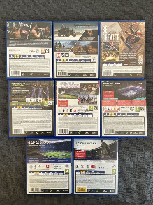 Coleção de Jogos PS4
