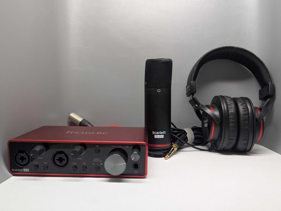 focusrite scarlett 2i2 3rd gen - Купити студійне обладнання - Ціна