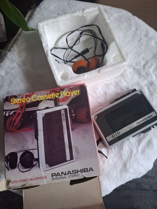Unikatowy walcman Panashiba vinted, stereo