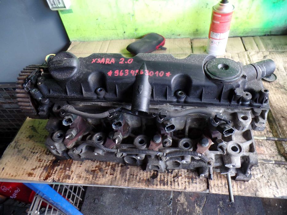 Kwi6 Głowica silnika + wałek citroen xsara 2.0hdi 8V wysyłka