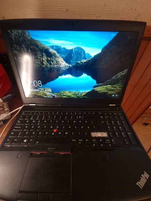 Lenovo ThinkPad P51, Intel Xeon E-1505m, 64gb Ram, 1TB SSD NvME, Windows 11