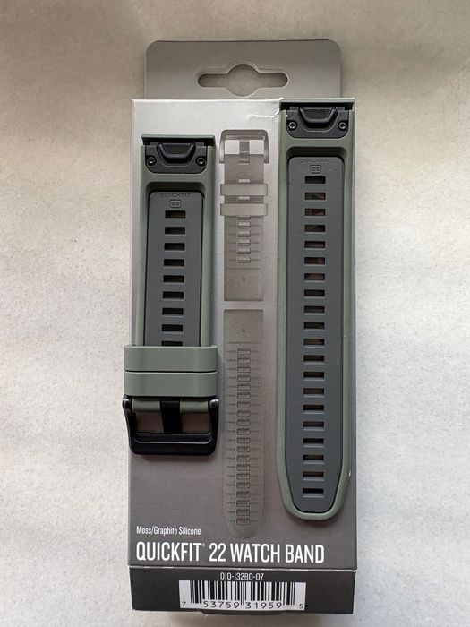 Garmin pasek 22mm quickfit oryginalny nowy moss