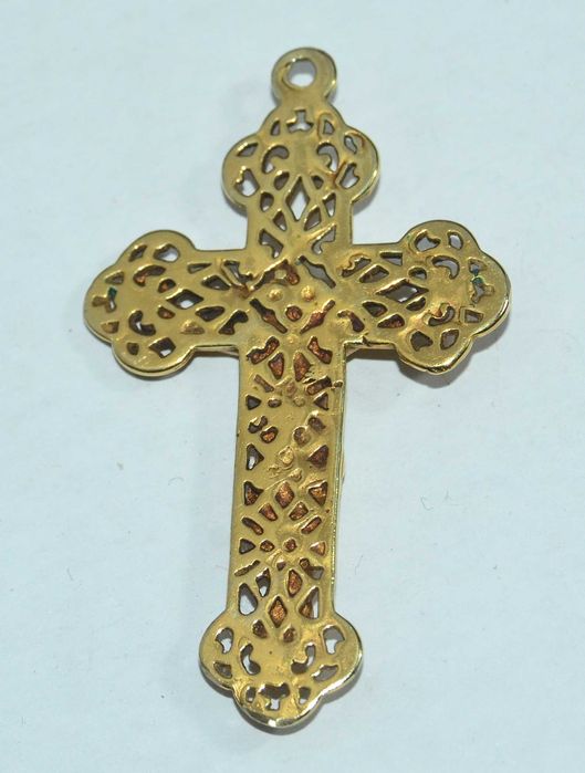 Pendente Crucifixo Grande Antigo sec. XIX