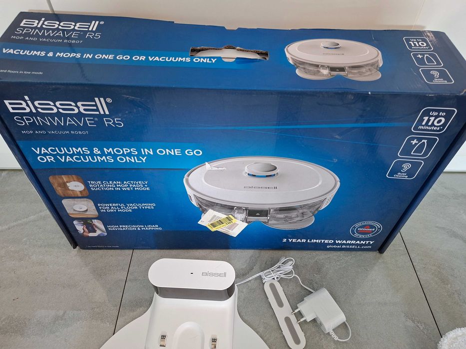 BISSELL SpinWave R5 Robot odkurzający z mopem 3475N