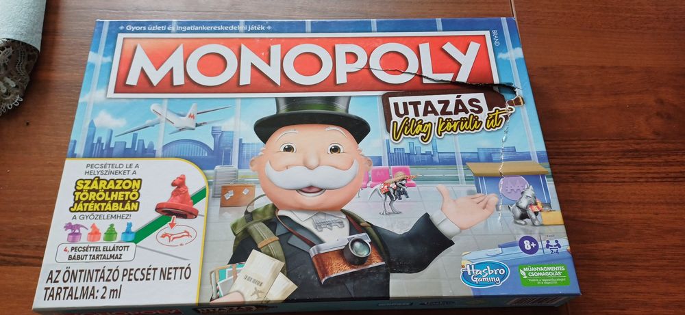Gra Monopoly Podróż dookoła świata
Gra planszowa Monopoly Po