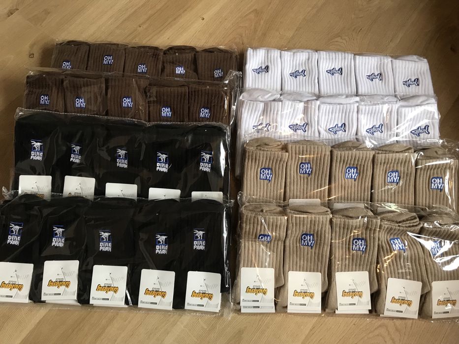 Skarperki bawelniane sportowe(zestaw)