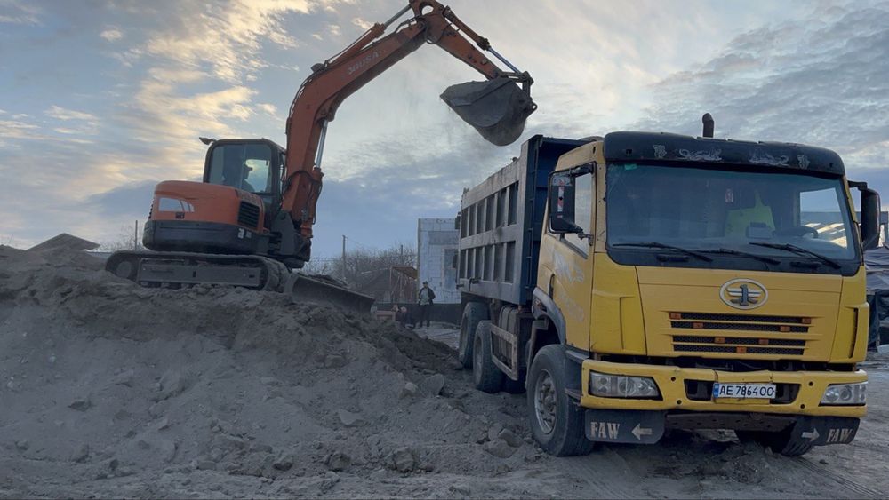 Услуги трактора, экскаватора, камаза самосвал планировка участка,вывоз