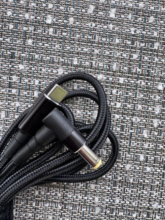 Кабель з перехідниками для зарядки ноута від Power bank