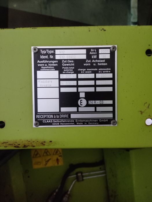 Комбайн зернозбиральний КЛААС Медіон 310, CLAAS Medion 310, 2008 р.в