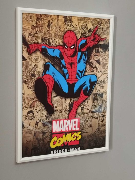 Conjunto de Quadros A4 Super Heróis
