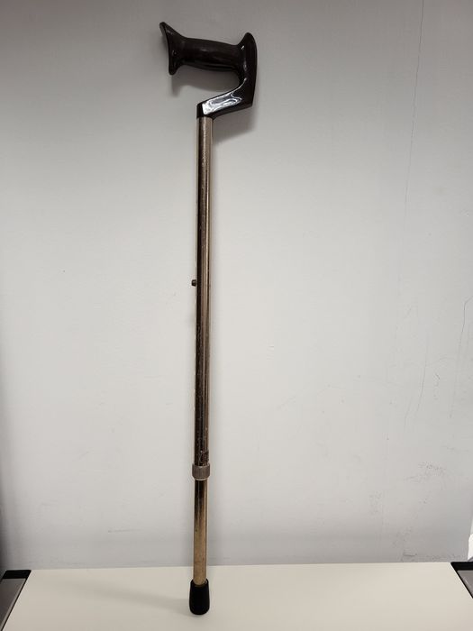 Bengala de apoio extensível.