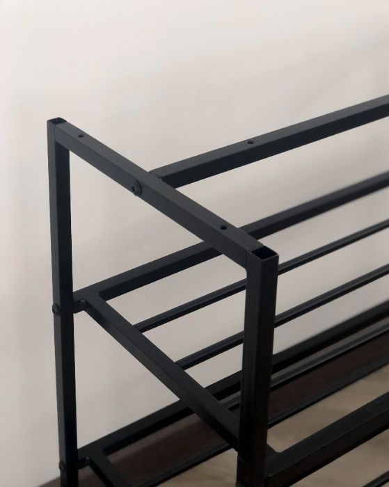 Полка для обуви металлическая RS с сиденьем. Магазин MBL